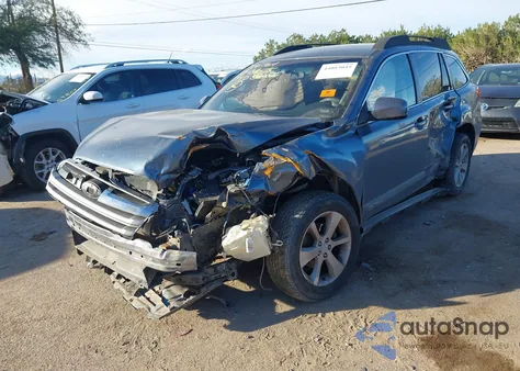 2013 Subaru Outback 2.5I Premium from USA, damaged, VIN 4S4BRCCC0D3287457
